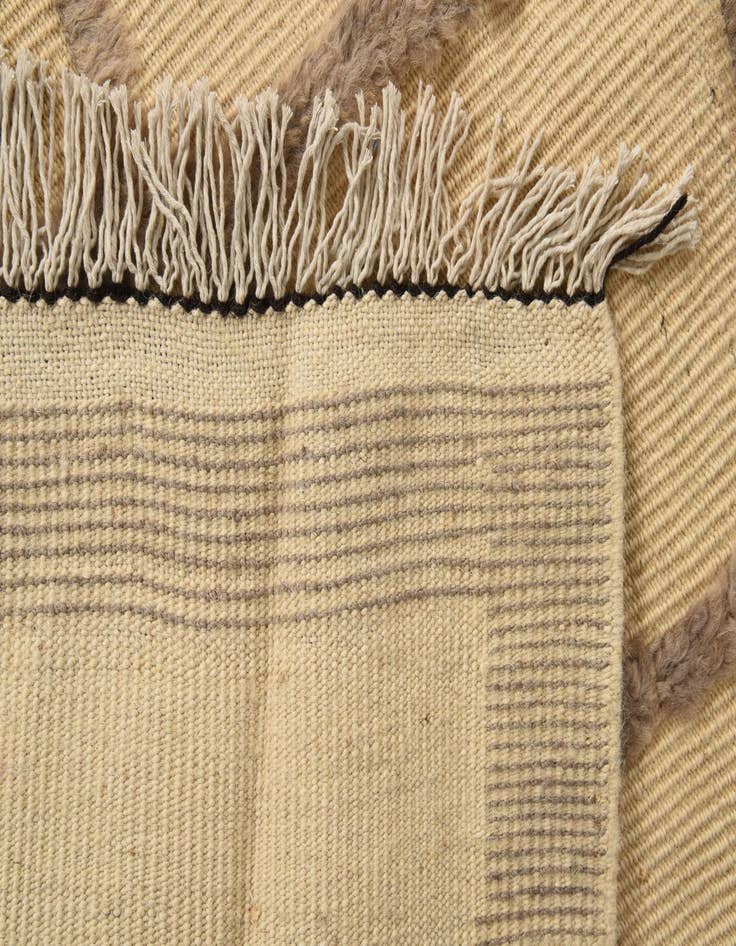 Detail image of  7' 9 x 10' 6  Hand Knotted Moroccan Wool Rug