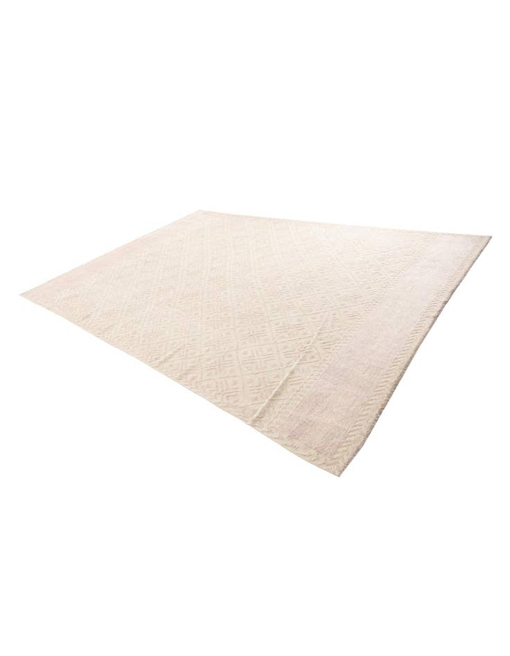 Detail image of  8' 9 x 12' 5  Hand Knotted Moroccan Wool Rug