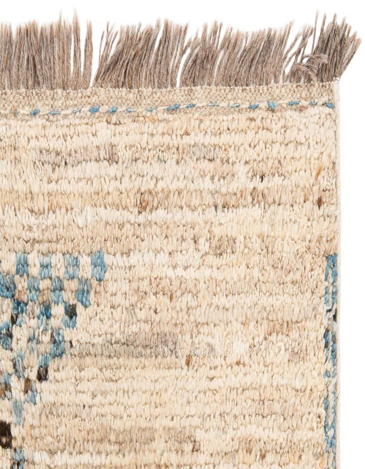 Detail image of  7' x 9' 7  Hand Knotted Moroccan Wool Rug