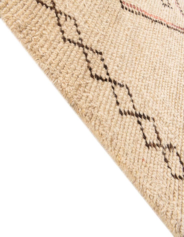 Detail image of  7' 10 x 10' 5  Hand Knotted Moroccan Wool Rug