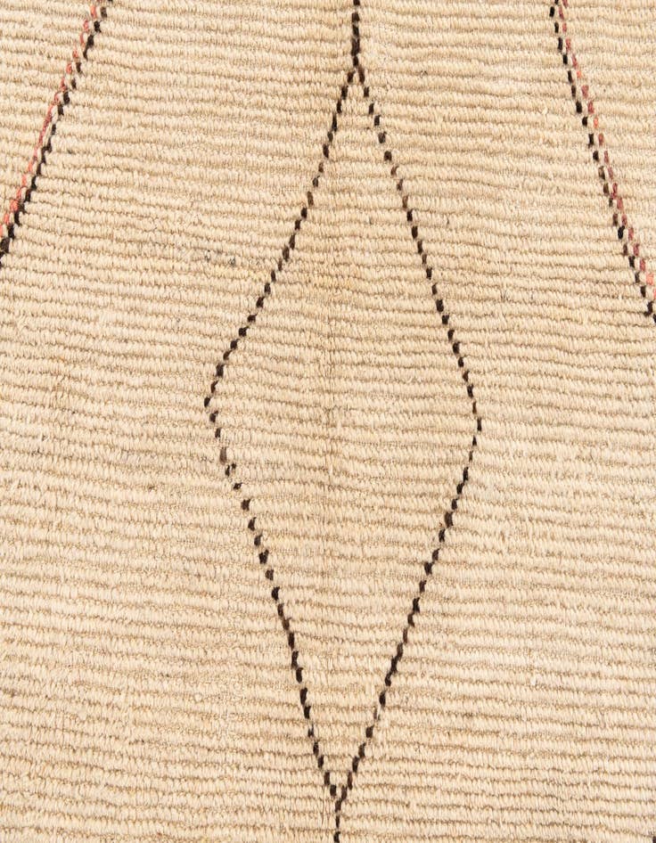 Detail image of  7' 10 x 10' 5  Hand Knotted Moroccan Wool Rug