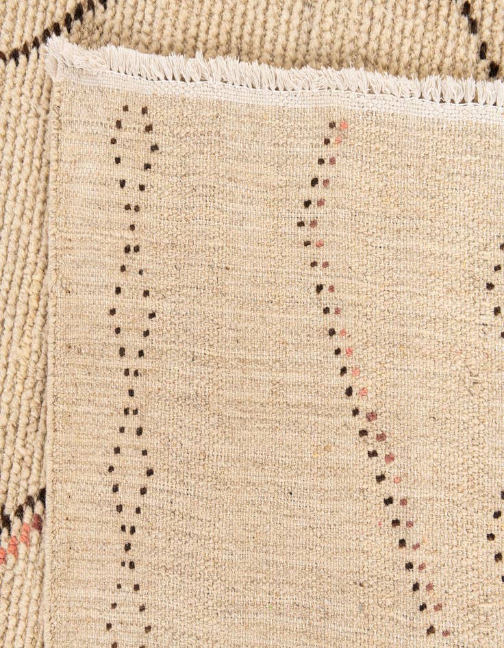 Detail image of  7' 10 x 10' 5  Hand Knotted Moroccan Wool Rug