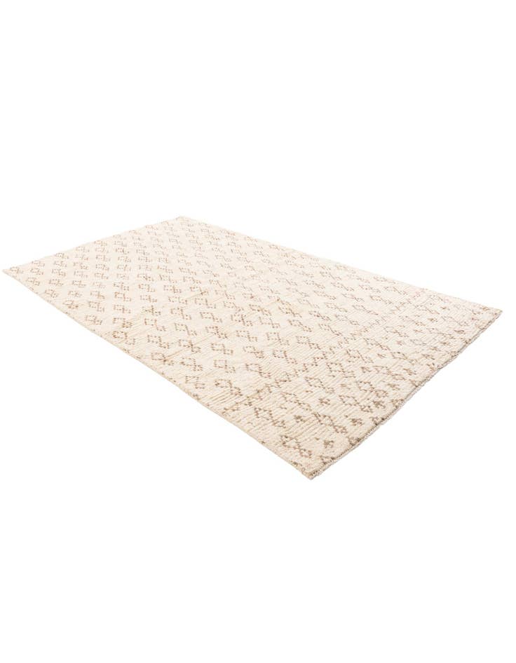 Detail image of  5' x 8' 9  Hand Knotted Moroccan Wool Rug