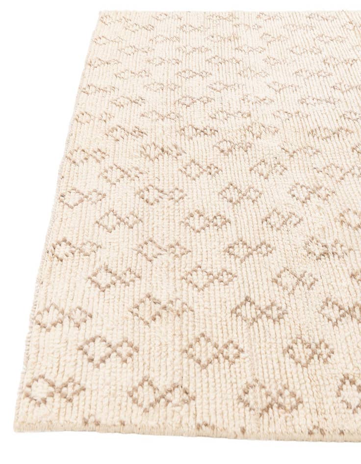 Detail image of  5' x 8' 9  Hand Knotted Moroccan Wool Rug