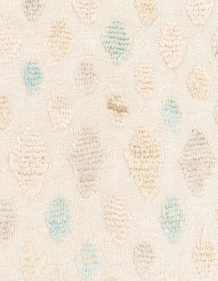 Detail image of  9' x 12' 6  Hand Knotted Moroccan Wool Rug