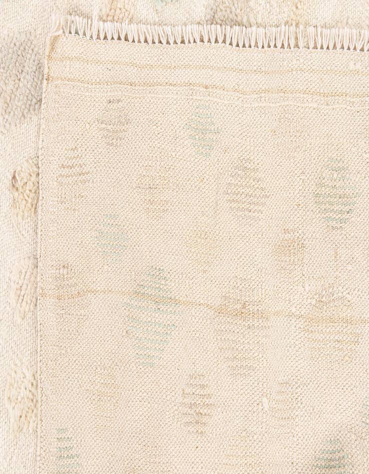 Detail image of  9' x 12' 6  Hand Knotted Moroccan Wool Rug