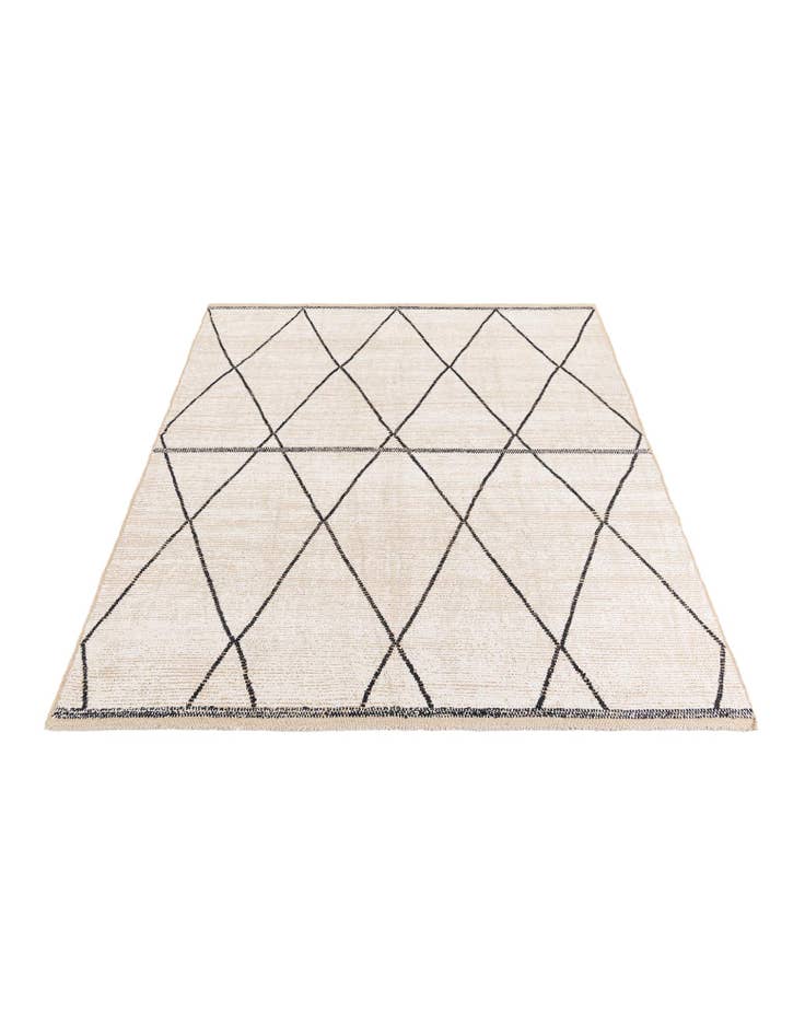 Detail image of  8' 2 x 9' 2  Hand Knotted Moroccan Wool Rug