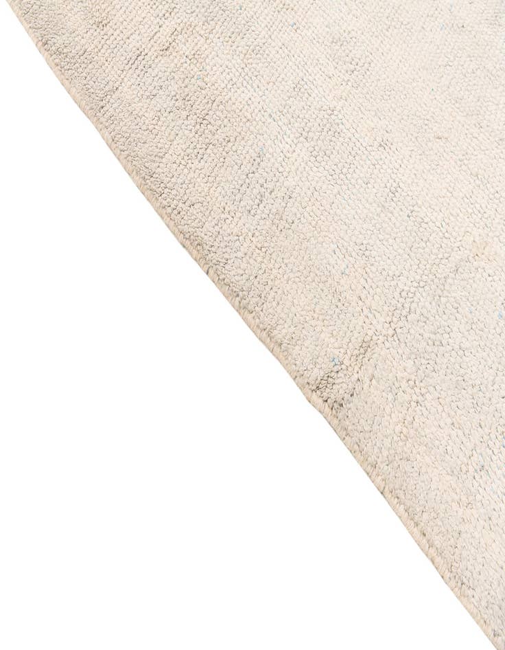 Detail image of  9' 7 x 13' 10  Hand Knotted Moroccan Wool Rug