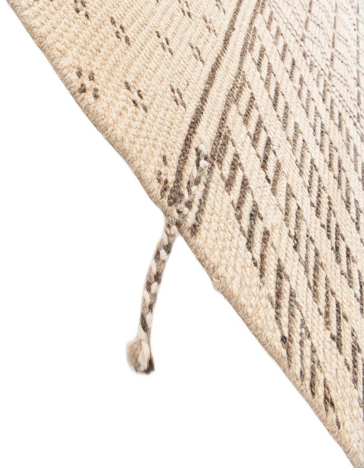 Detail image of  8' 5 x 10' 2  Hand Knotted Moroccan Wool Rug