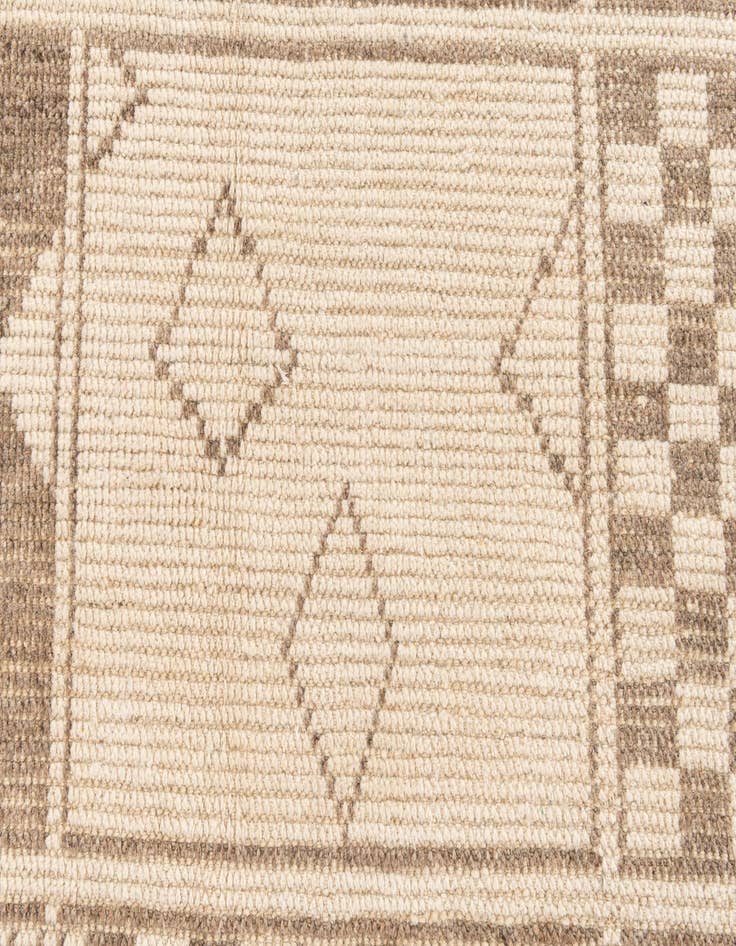 Detail image of  8' 5 x 10' 2  Hand Knotted Moroccan Wool Rug