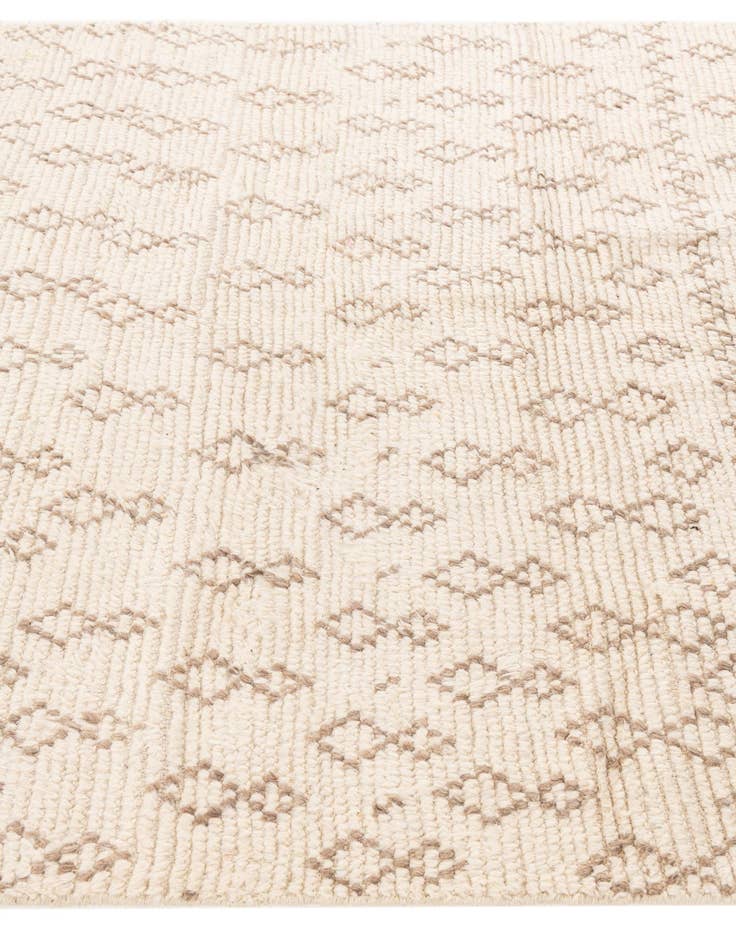 Detail image of  5' x 8' 9  Hand Knotted Moroccan Wool Rug