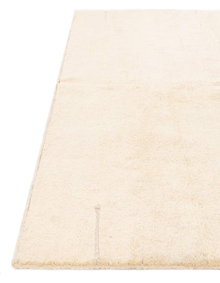 Detail image of  5' 8 x 7' 10  Hand Knotted Moroccan Wool Rug