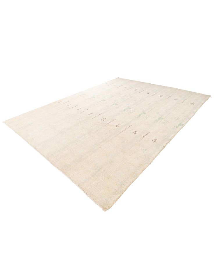 Detail image of  9' 3 x 11' 10  Hand Knotted Moroccan Wool Rug