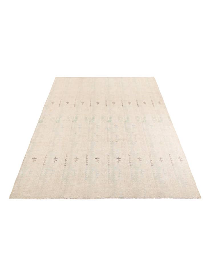 Detail image of  9' 3 x 11' 10  Hand Knotted Moroccan Wool Rug