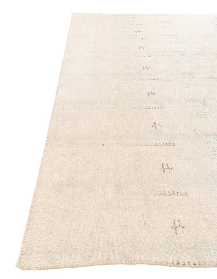 Detail image of  9' 3 x 11' 10  Hand Knotted Moroccan Wool Rug