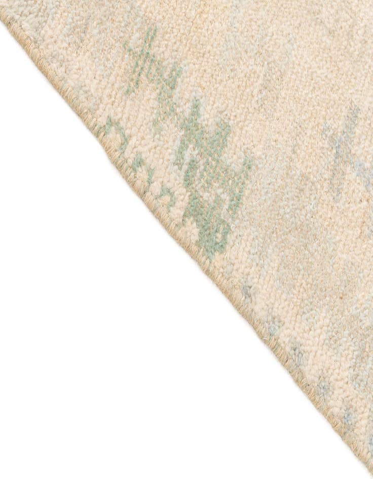 Detail image of  9' 3 x 11' 10  Hand Knotted Moroccan Wool Rug