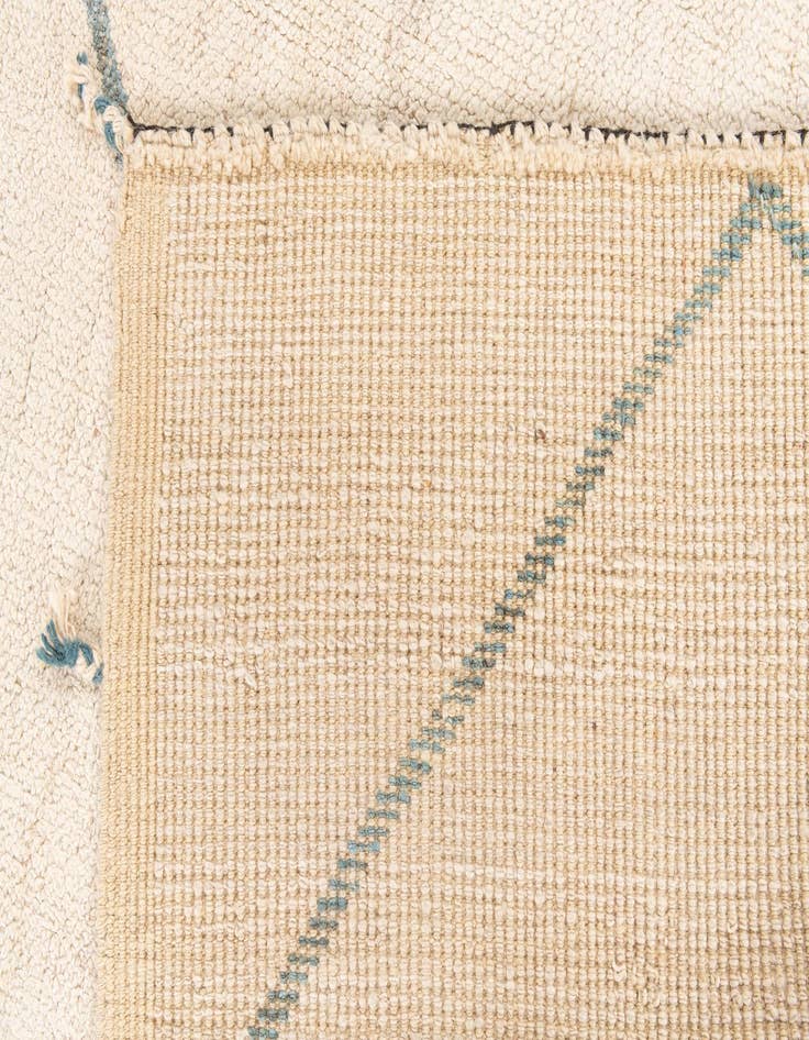 Detail image of  8' x 10' 1  Hand Knotted Moroccan Wool Rug