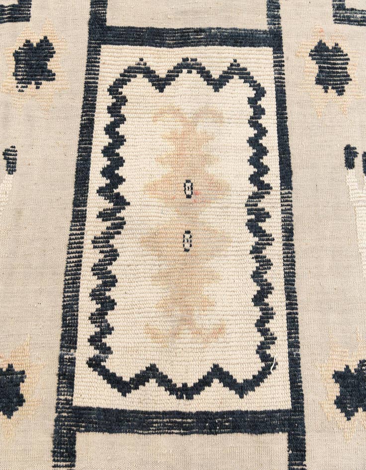 Detail image of  8' 2 x 10' 5  Hand Knotted Moroccan Wool Rug