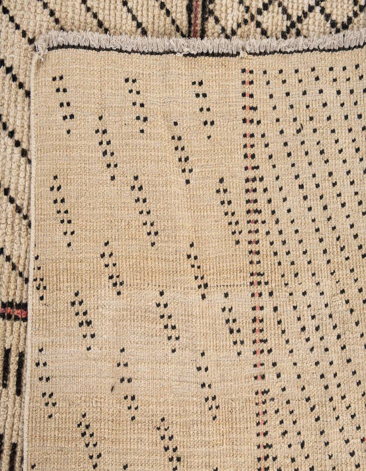 Detail image of  11' 3 x 15' 8  Hand Knotted Moroccan Wool Rug
