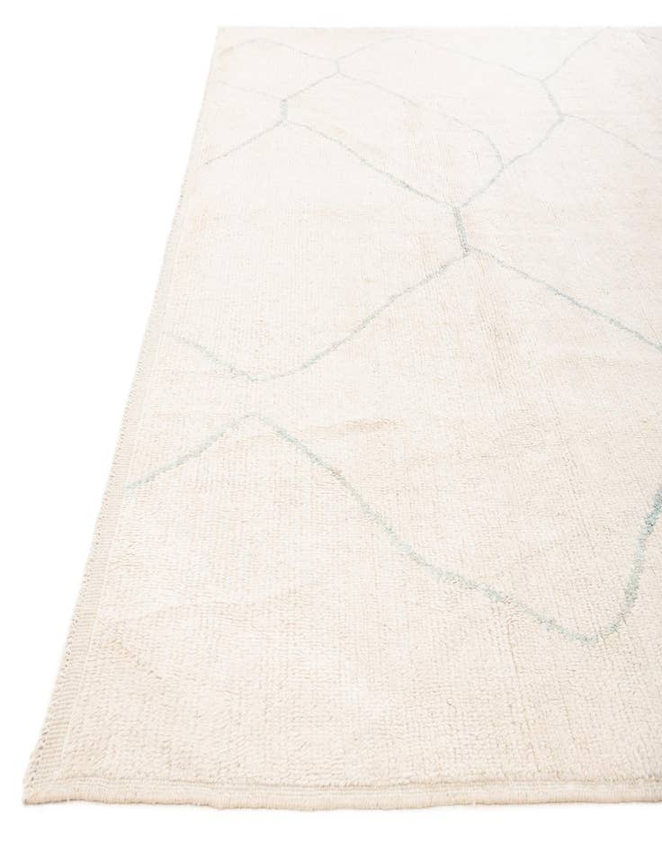 Detail image of  8' 2 x 10' 2  Hand Knotted Moroccan Wool Rug