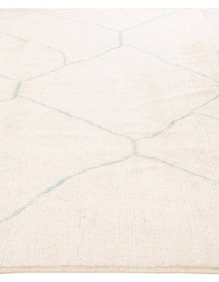 Detail image of  8' 2 x 10' 2  Hand Knotted Moroccan Wool Rug