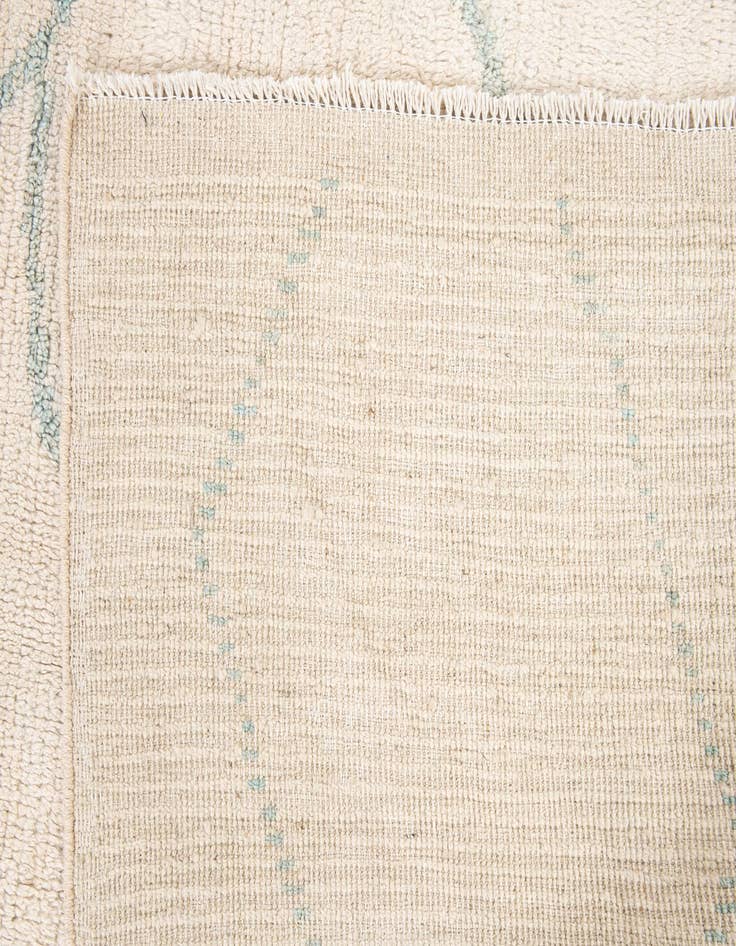 Detail image of  8' 2 x 10' 2  Hand Knotted Moroccan Wool Rug