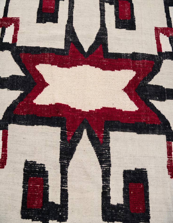 Detail image of  8' 9 x 12' 8  Hand Knotted Moroccan Wool Rug