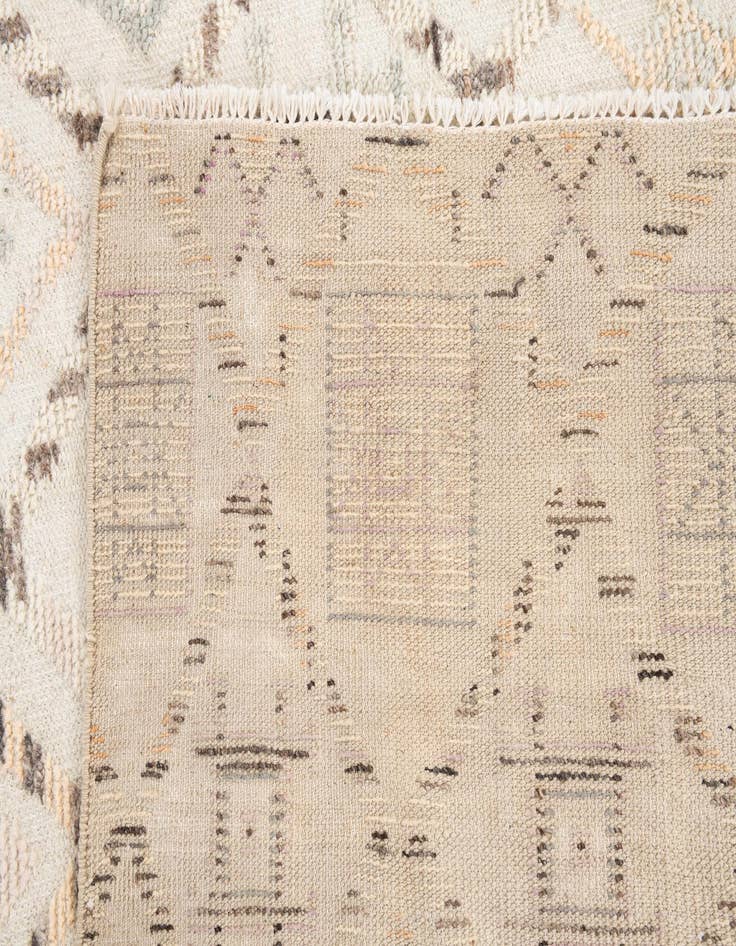 Detail image of  7' 10 x 10' 2  Hand Knotted Moroccan Wool Rug