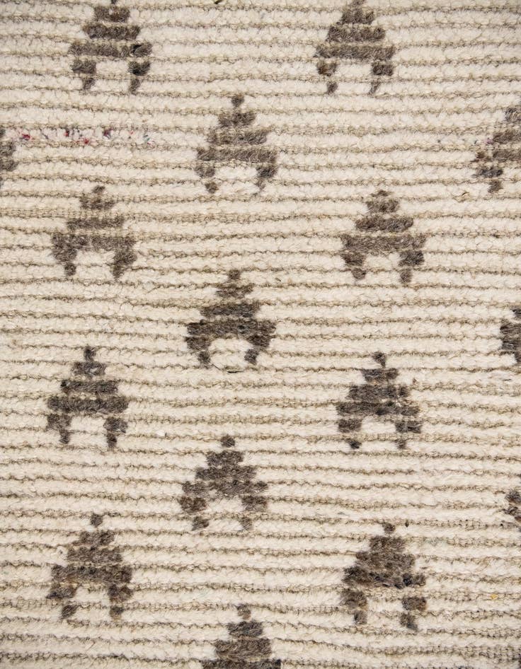 Detail image of  15' 5 x 24'  Hand Knotted Moroccan Wool Rug
