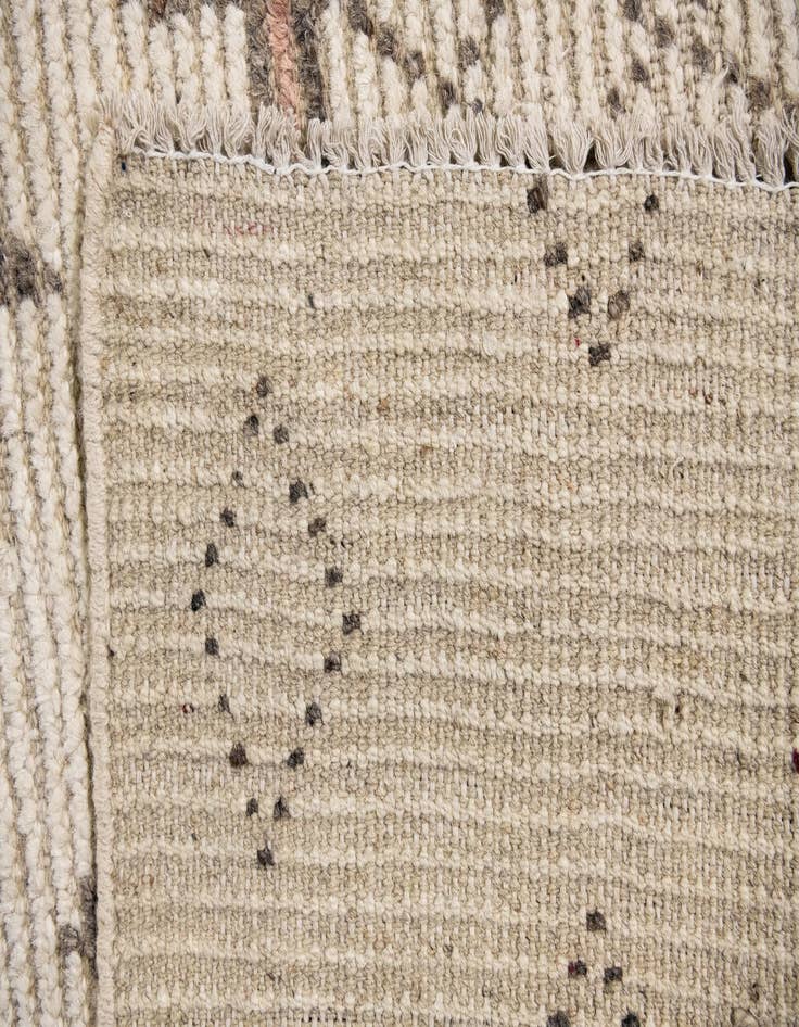 Detail image of  15' 5 x 24'  Hand Knotted Moroccan Wool Rug