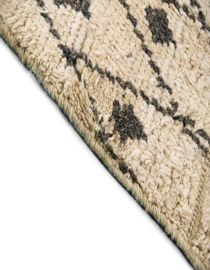 Detail image of  12' 2 x 16'  Hand Knotted Moroccan Wool Rug