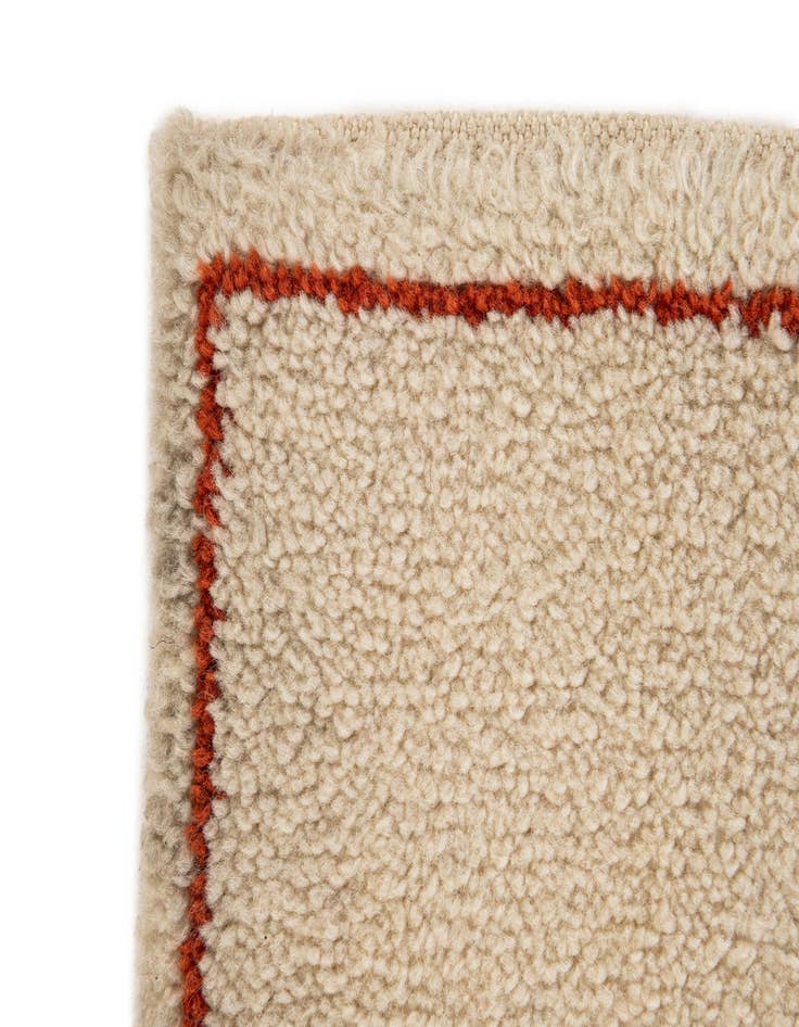 Detail image of  5' x 5' 7  Hand Knotted Moroccan Wool Rug