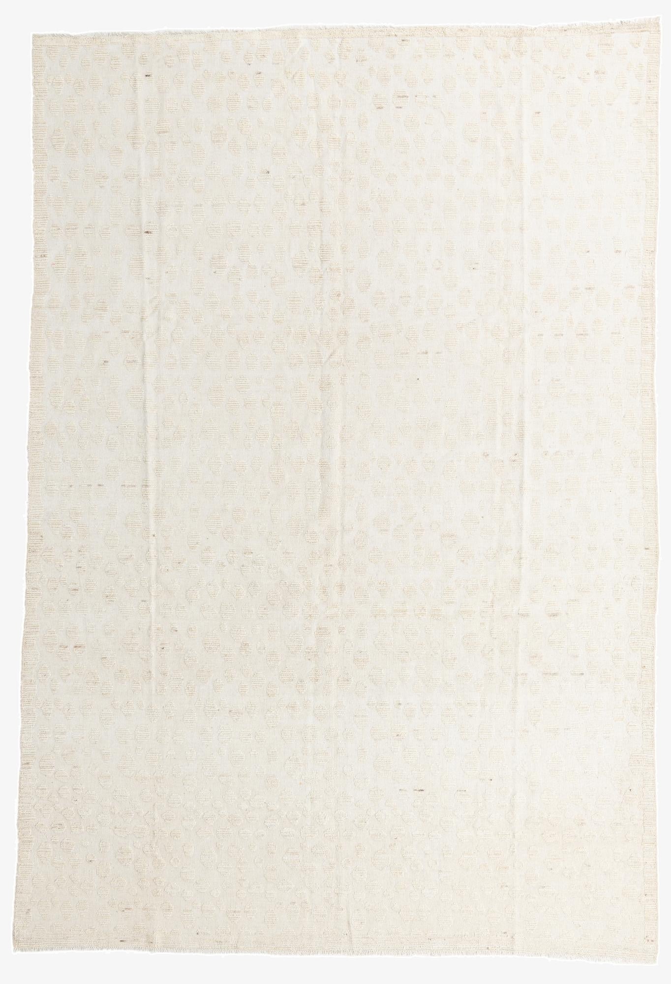  9' 8 x 14' 1  Hand Knotted Moroccan Wool Rug