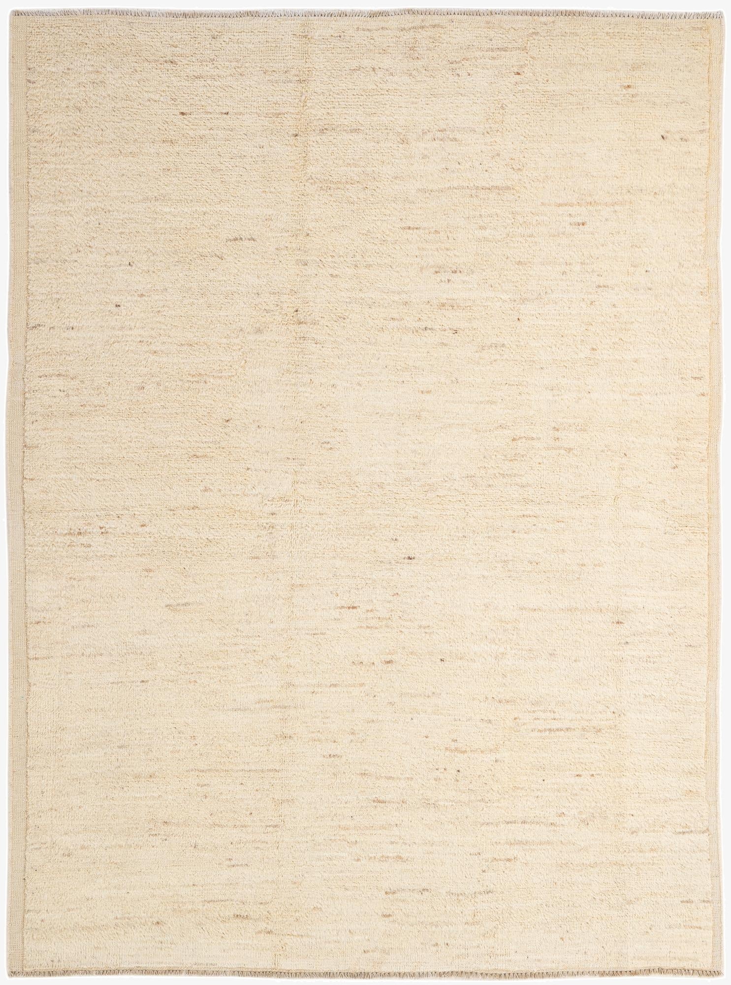  5' 10 x 7' 10  Hand Knotted Moroccan Wool Rug