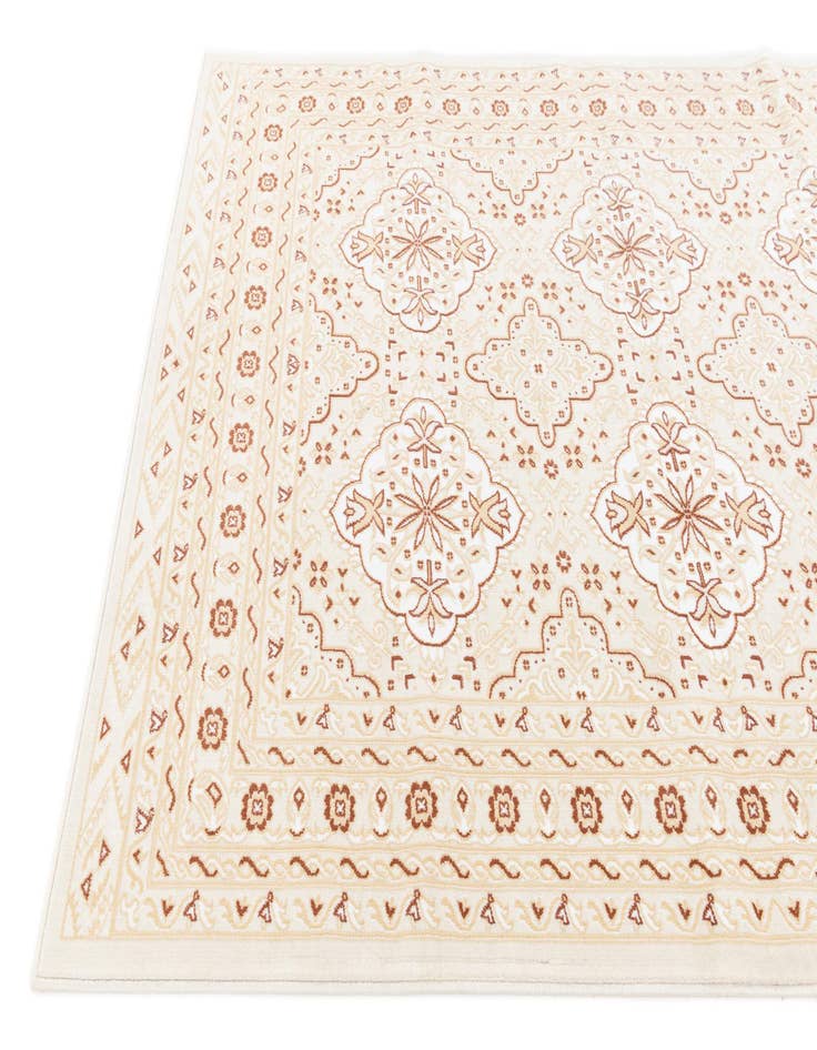 Detail image of  5' x 7' 8 Nain Design Rug