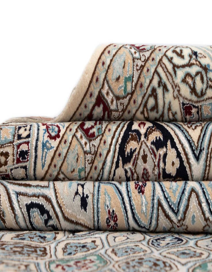 Detail image of  6' 7 x 10' Nain Rug