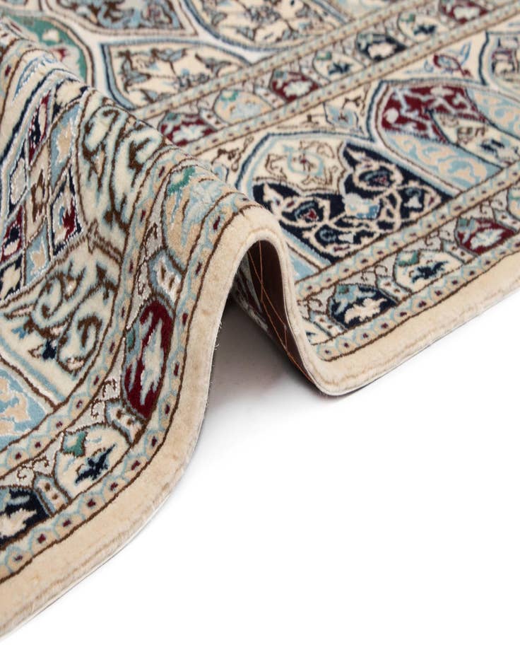 Detail image of  6' 7 x 10' Nain Rug