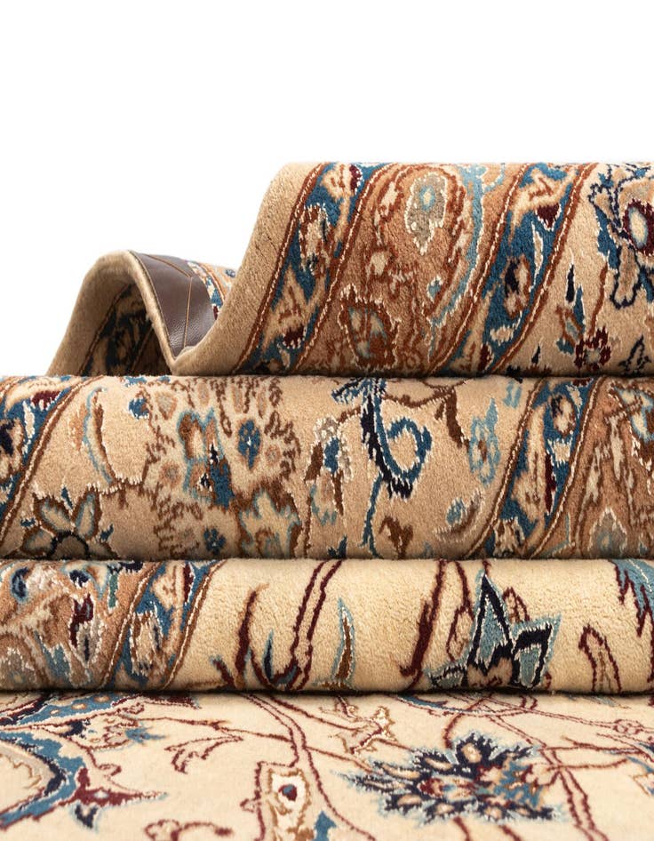 Detail image of  10' 3 x 14' 6 Nain Wool Rug