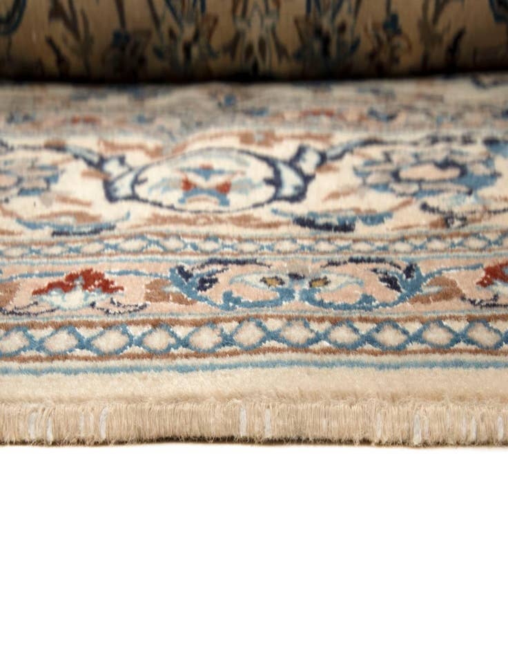 Detail image of  8' 6 x 12' 1  Hand Knotted Nain Persian Rug