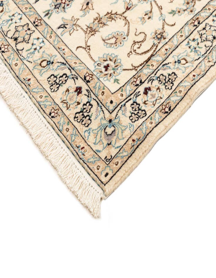 Detail image of  2' 7 x 10' 7  Hand Knotted Nain Rug