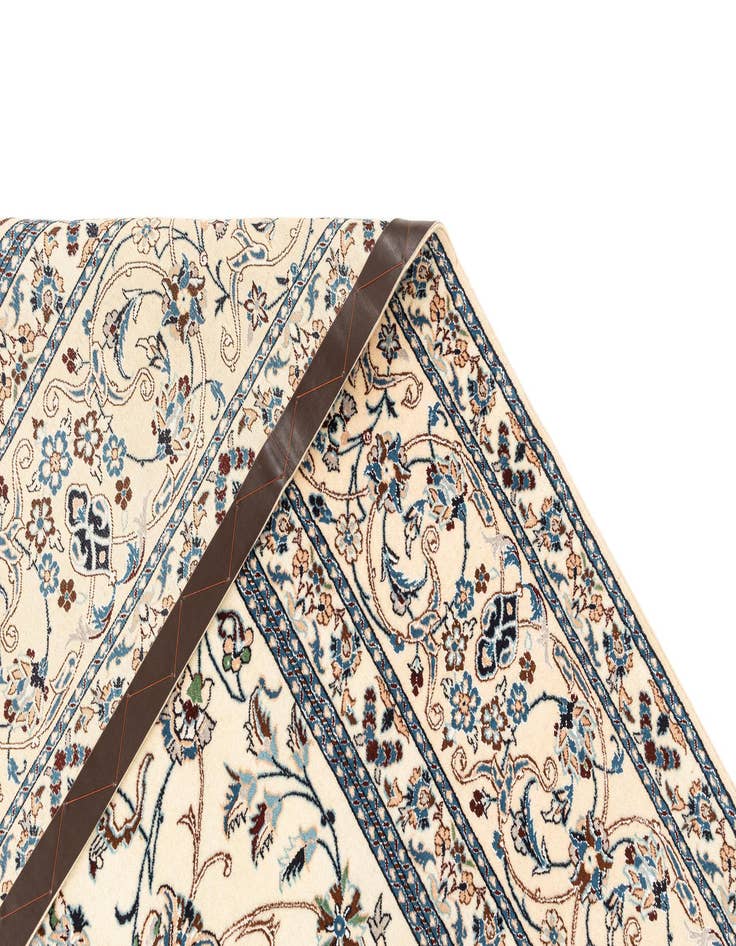 Detail image of  6' 11 x 10' 1  Hand Knotted Nain Rug