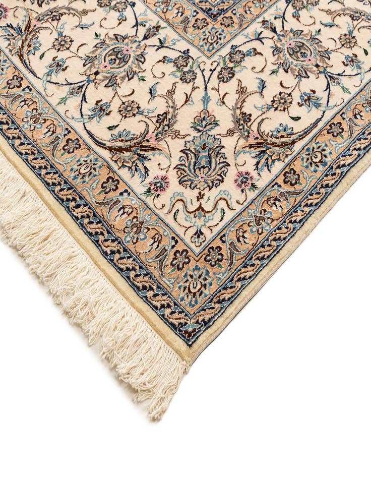 Detail image of  10' x 13' 4  Hand Knotted Nain Rug