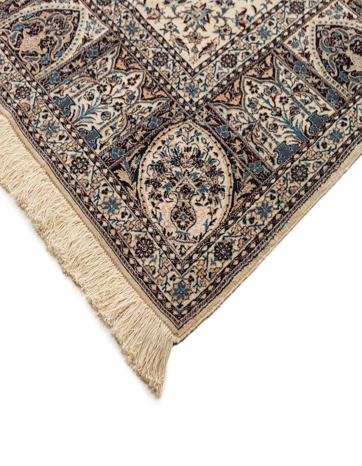 Detail image of  10' x 13' 4  Hand Knotted Nain Rug