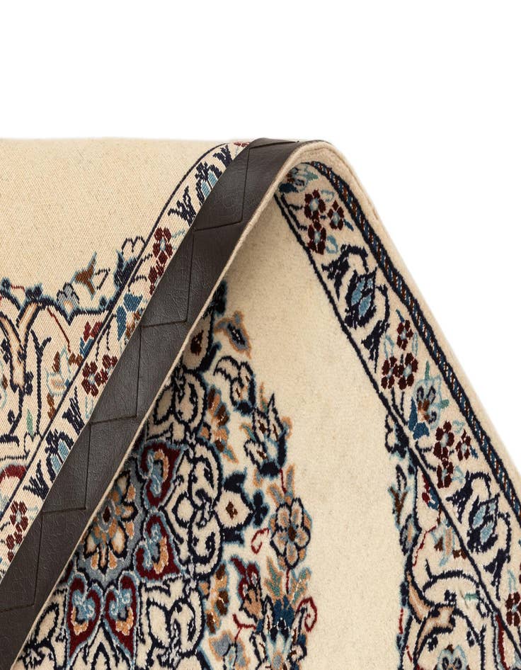 Detail image of  1' 9 x 2' 7  Hand Knotted Nain Rug