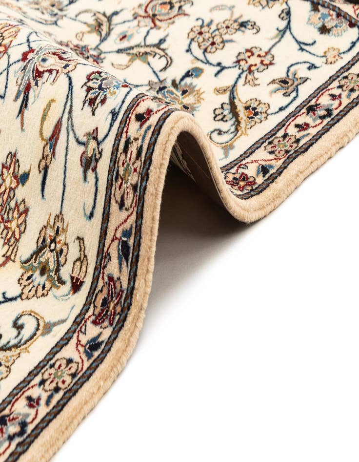 Detail image of  2' x 2' 8  Hand Knotted Nain Rug