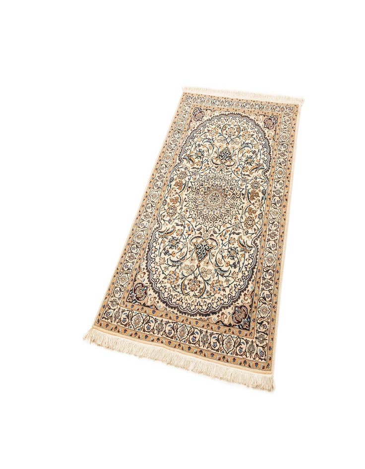 Detail image of  3' x 5' 1  Hand Knotted Nain Rug