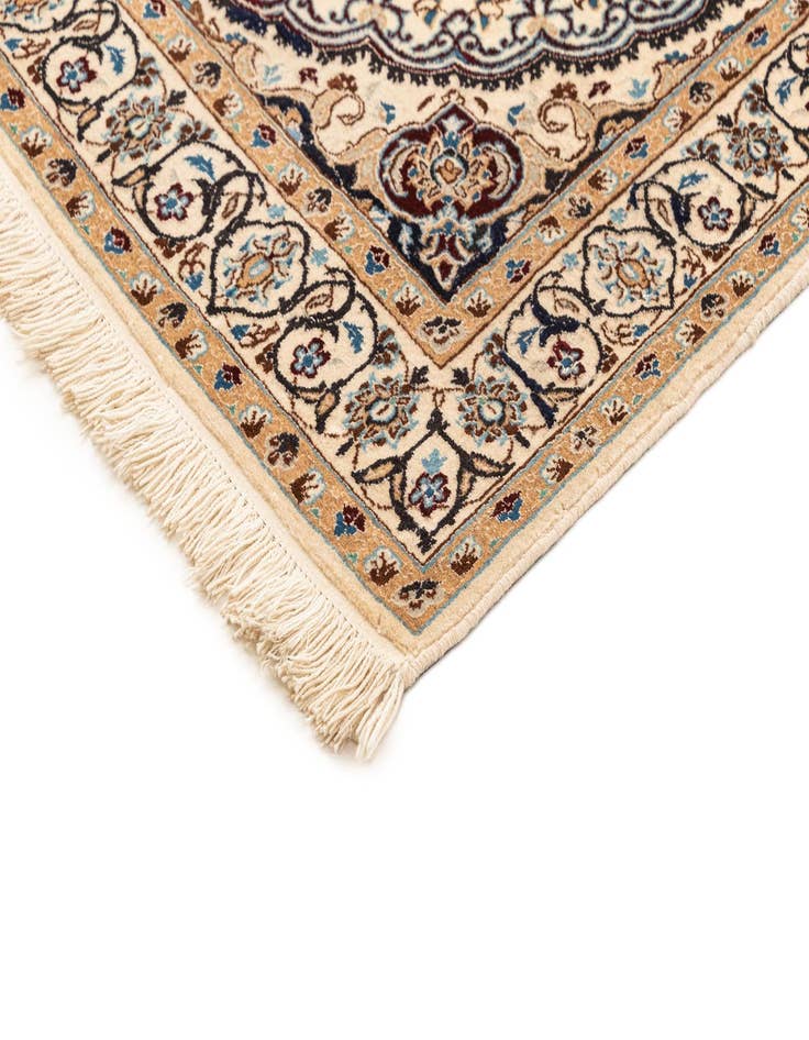 Detail image of  3' x 5' 1  Hand Knotted Nain Rug