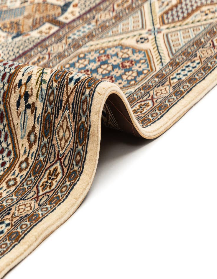 Detail image of  6' 11 x 11' 3  Hand Knotted Nain Rug