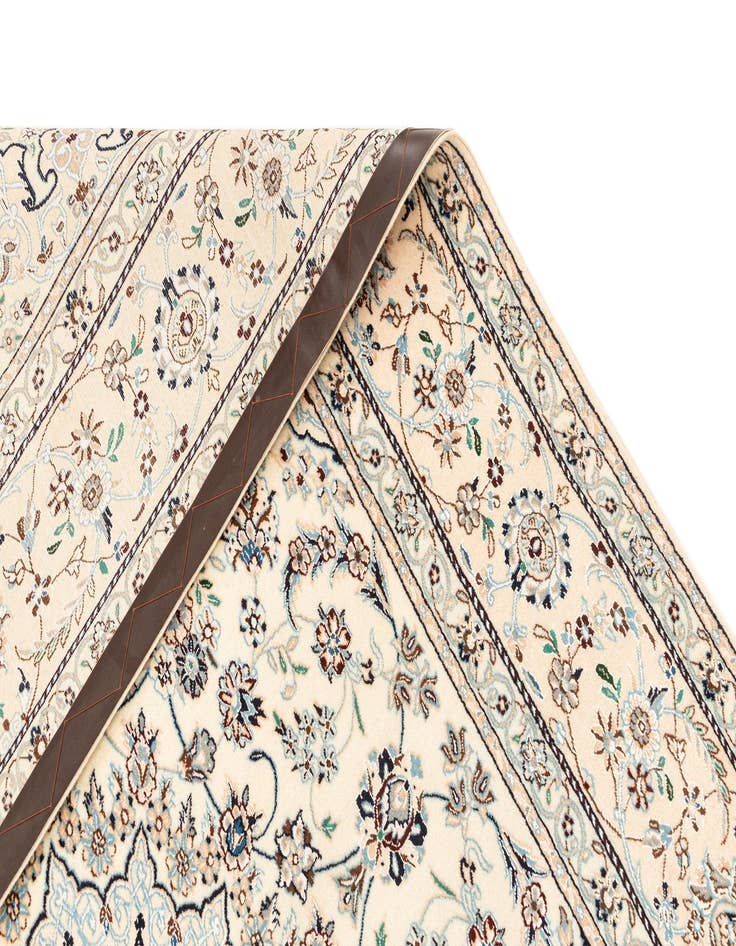 Detail image of  5' 5 x 7' 11  Hand Knotted Nain Rug