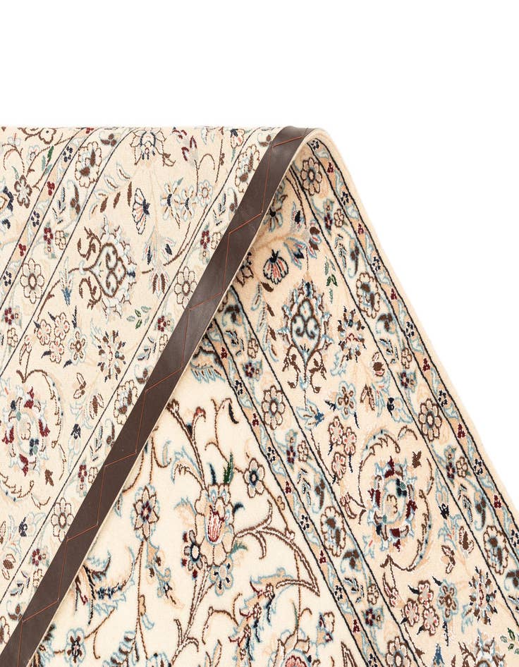 Detail image of  5' 8 x 8' 7  Hand Knotted Nain Rug